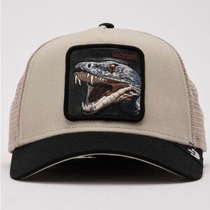 Goorin Brothers THE VICIOUS SNAKE Trucker Hat. New with Tags. NWT
